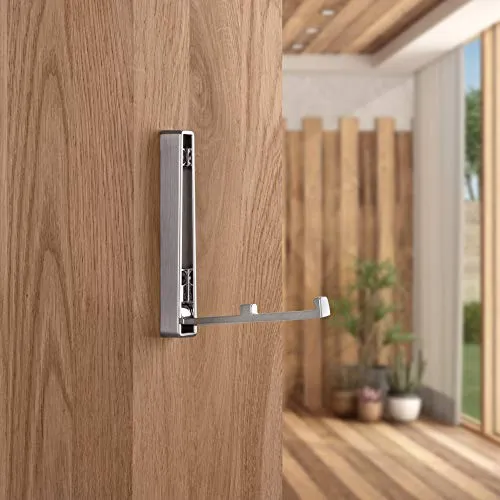 Gedotec Java gancio pieghevole acciaio inox 120 mm 1 pezzo