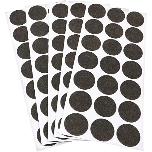Adsamm feltrini ultrasottili Ø30 mm marrone 105 pezzi 1,5 mm