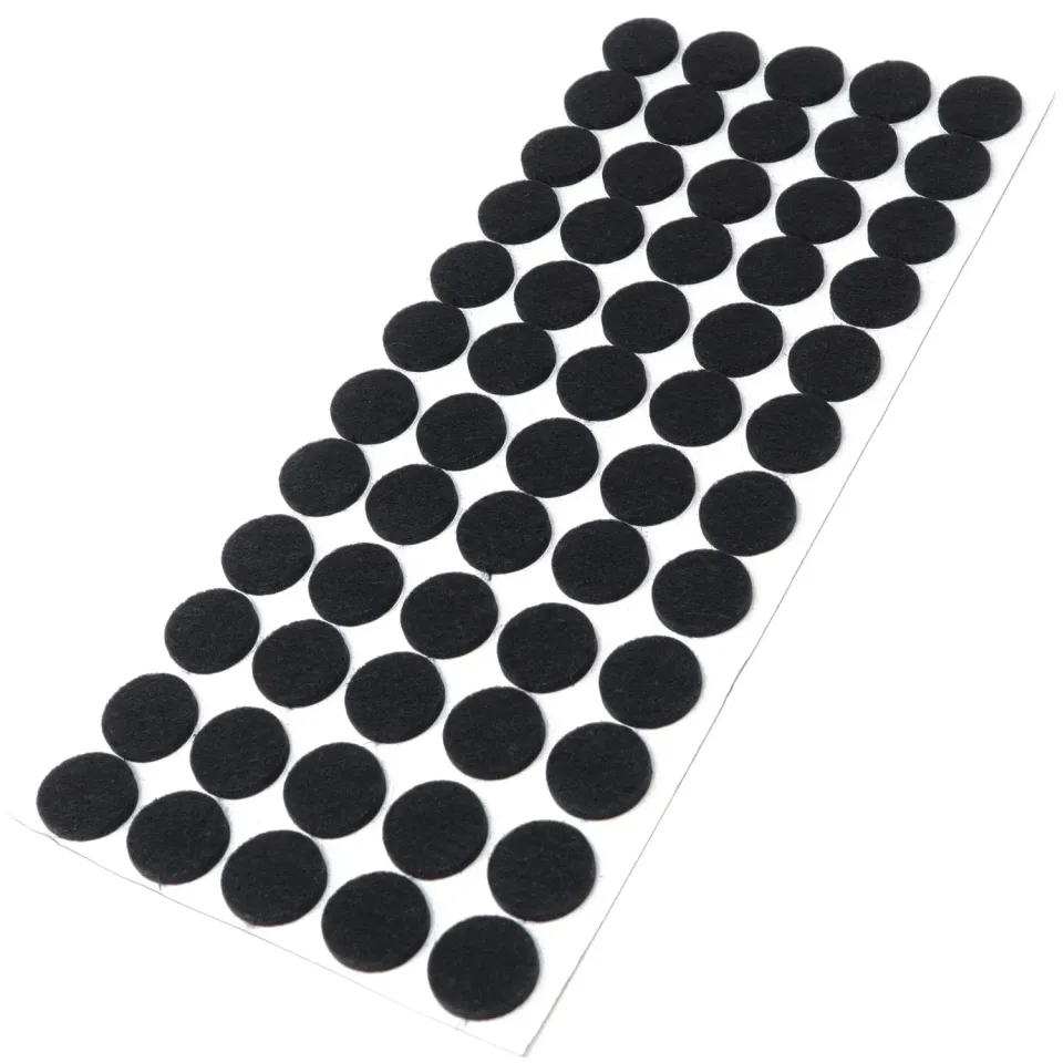 Adsamm Feltrini Adesivi Neri 20 mm 60 Pz 3,5 mm