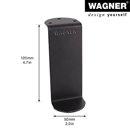 Wagner Z-Style ST 0120 gamba mobile acciaio nero 120 mm