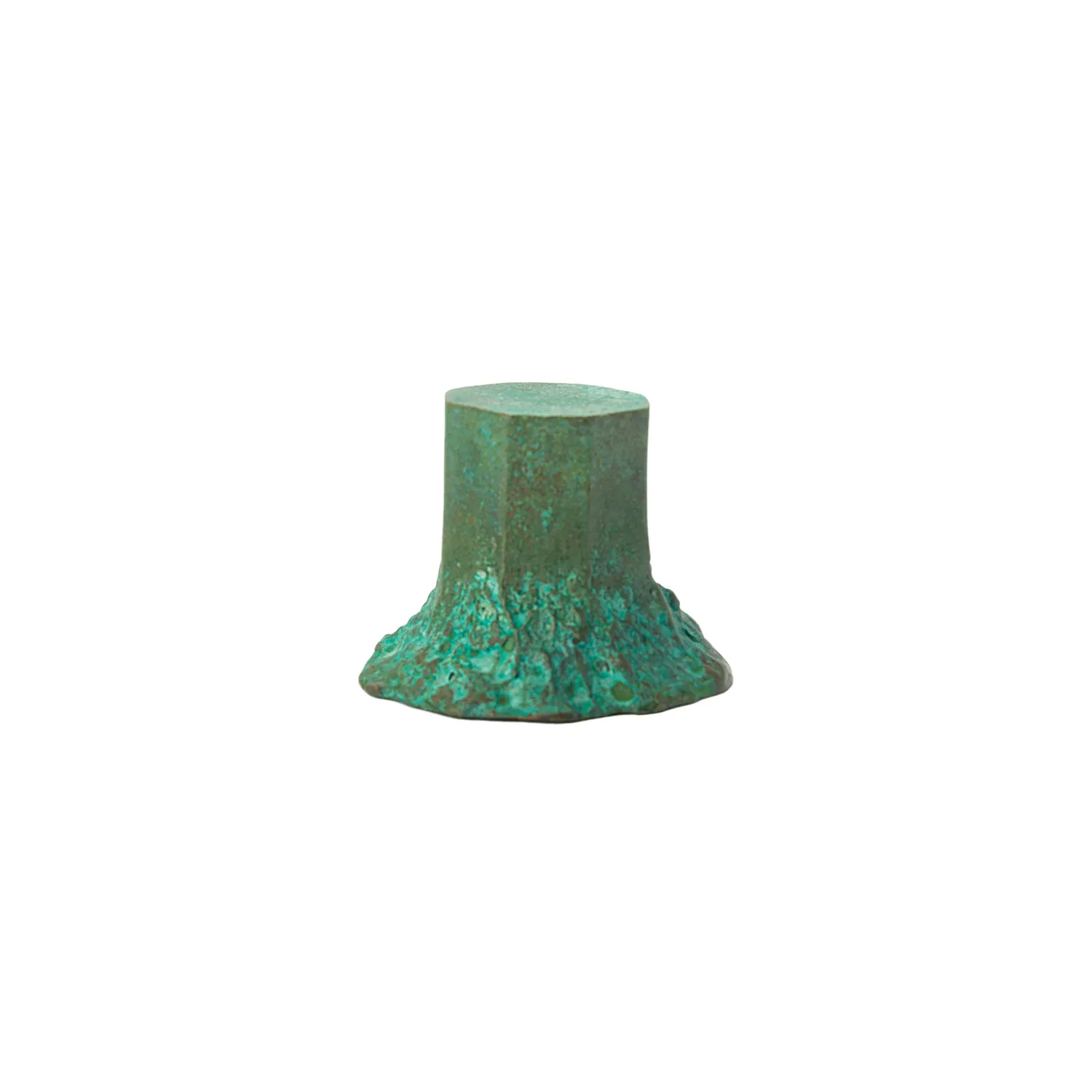 NIVA Design Solido pomello ottone verde confezione