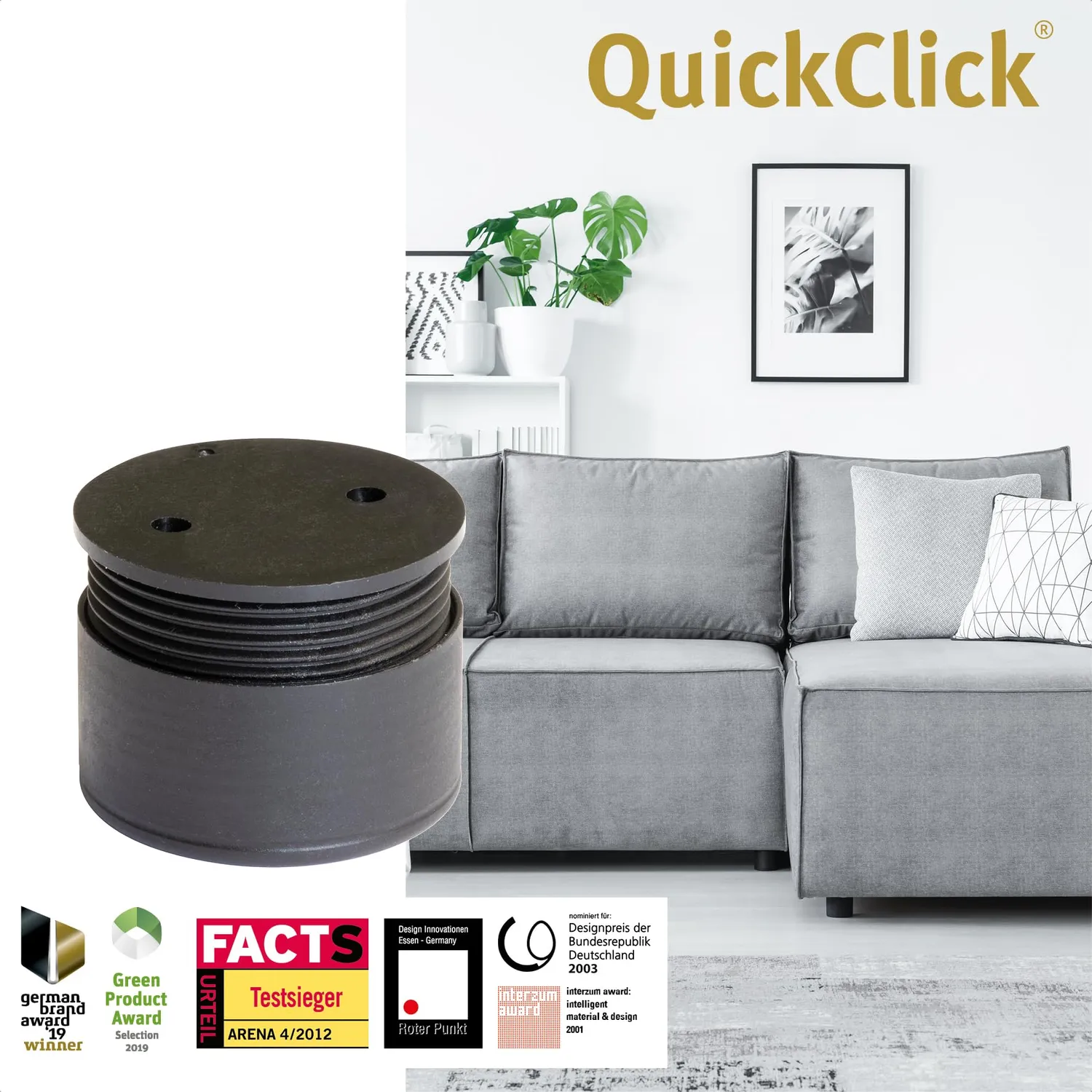 Wagner Justus Lounge ST 9070 piedini divano 25-35 mm 4 pz