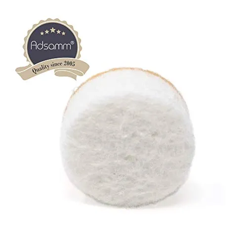 Adsamm Quality 100 feltrini bianchi Ø 12 mm spessore 5,5 mm