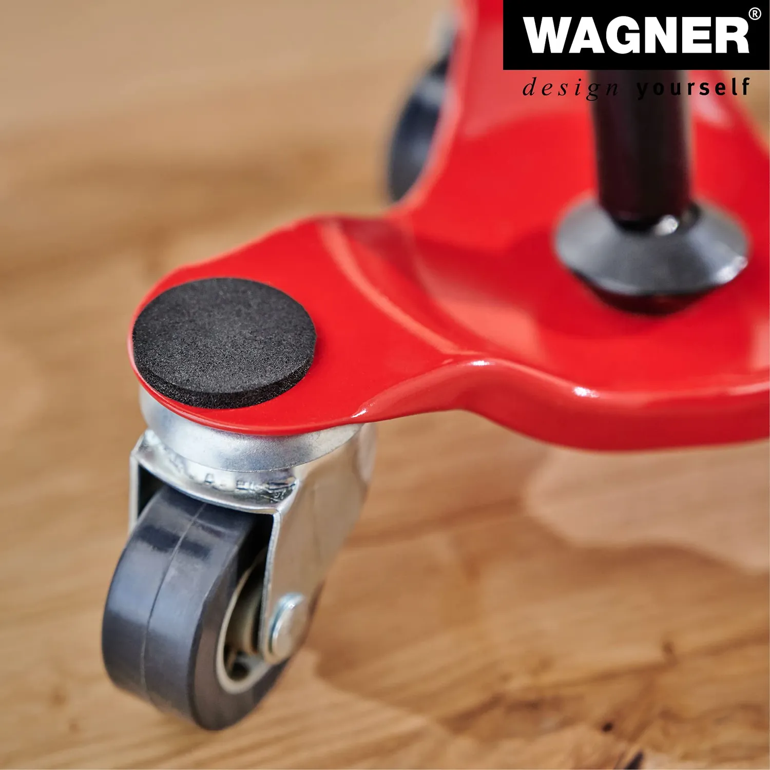 Wagner MM 1193 carrello mobili 16x16 cm portata 60 kg 3 ruote