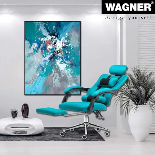 Wagner RO 4011 rotella sedia ufficio morbida 50 mm