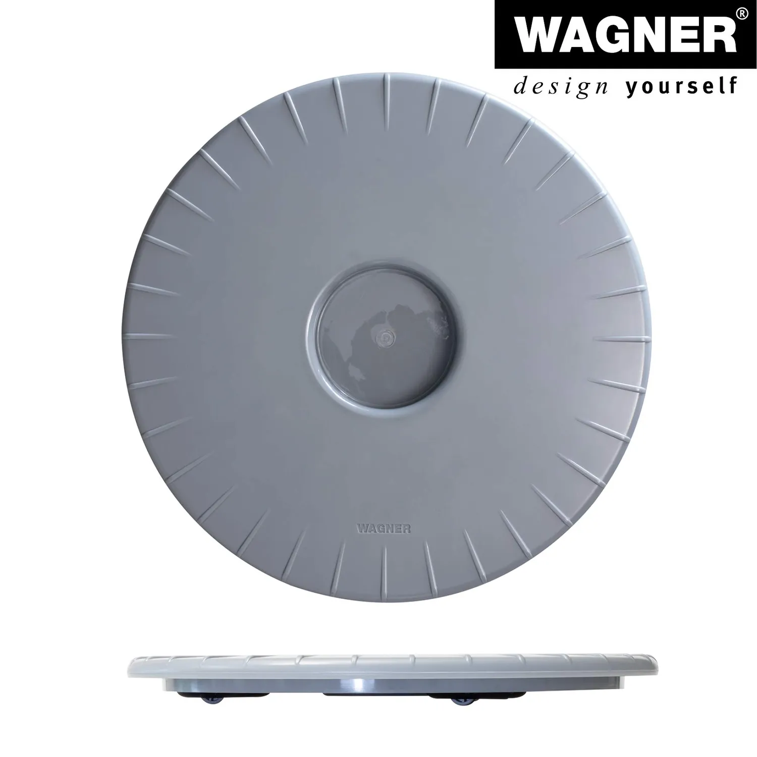 Wagner Ultraflat carrello piante Ø30 cm grigio 100 kg