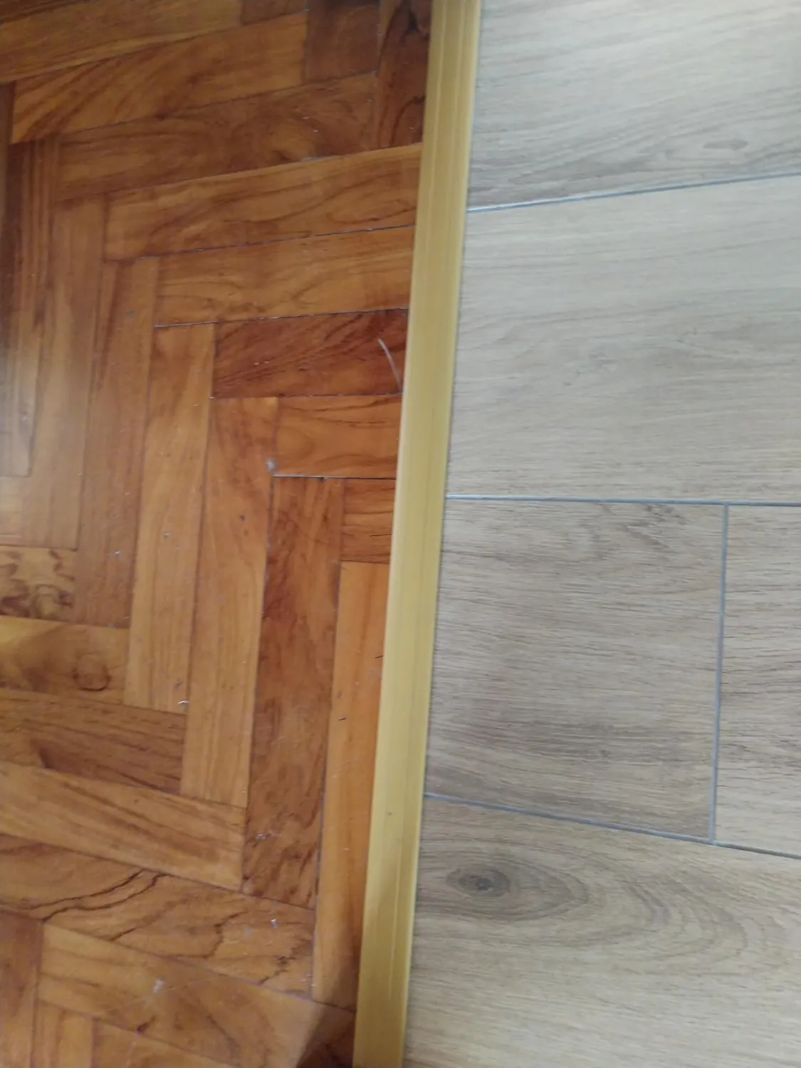 Gedotec profilo transizione autoadesivo 100 cm bronzo alluminio
