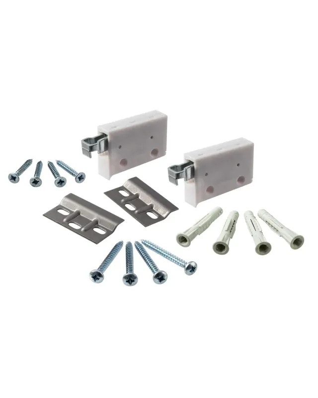 Gedotec H10630 Appendiabiti Pensili 1 Set Bianco 150 kg