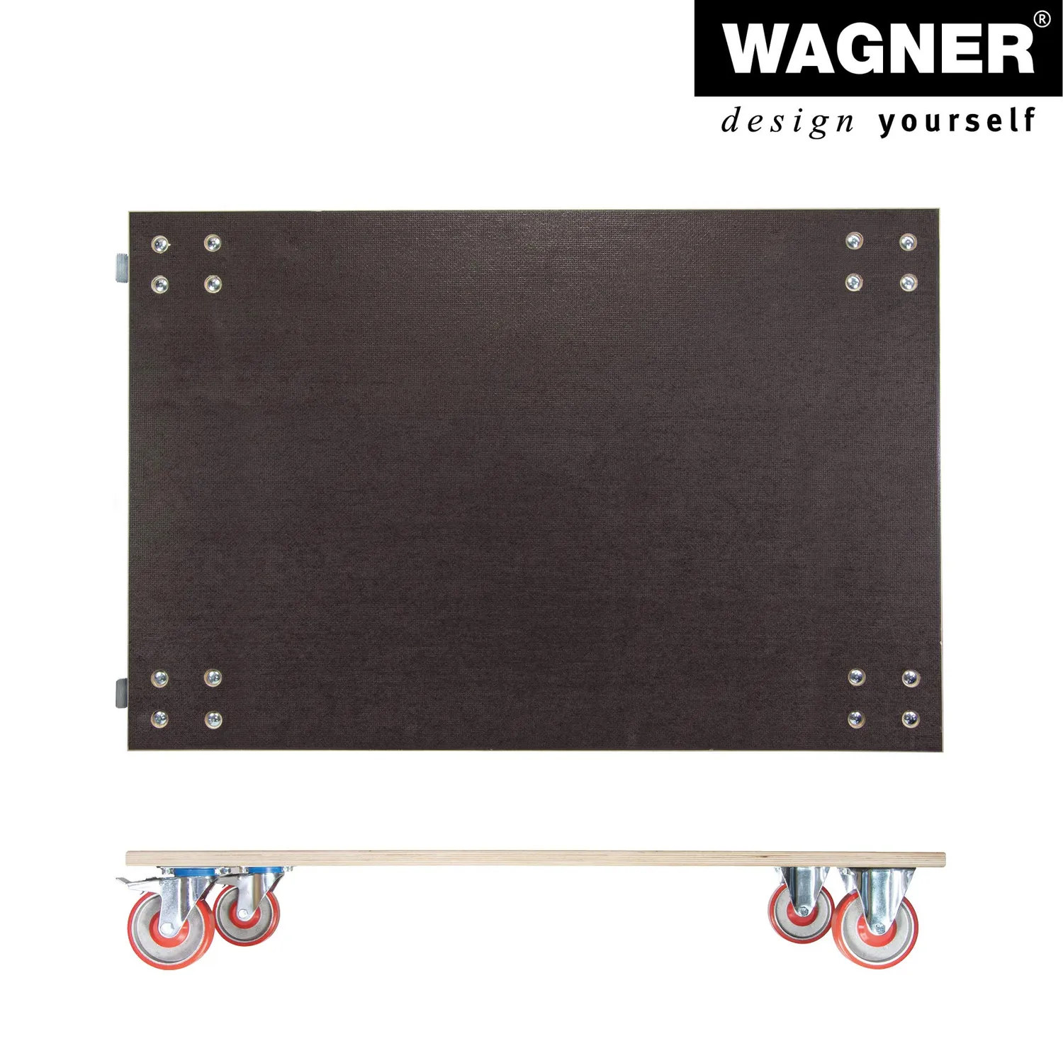 Wagner MM 1349 carrello trasporto 120x80 cm 1000 kg legno