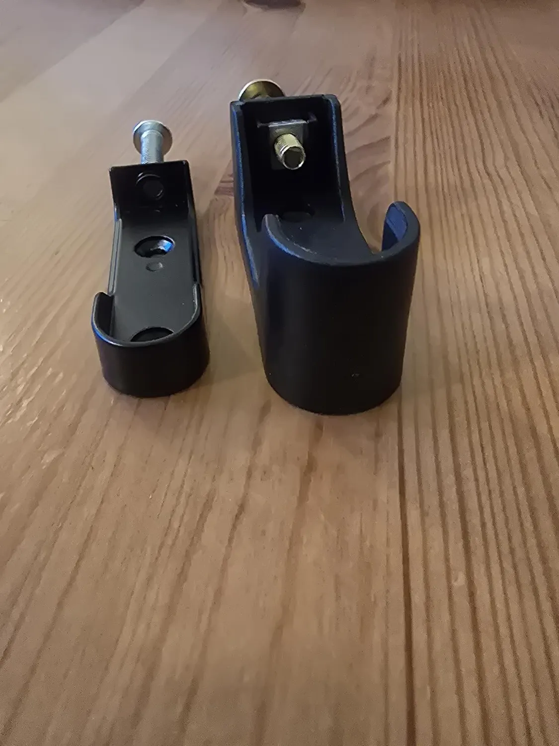 Gedotec supporto asta ovale 30x15 mm cromo 1 pezzo