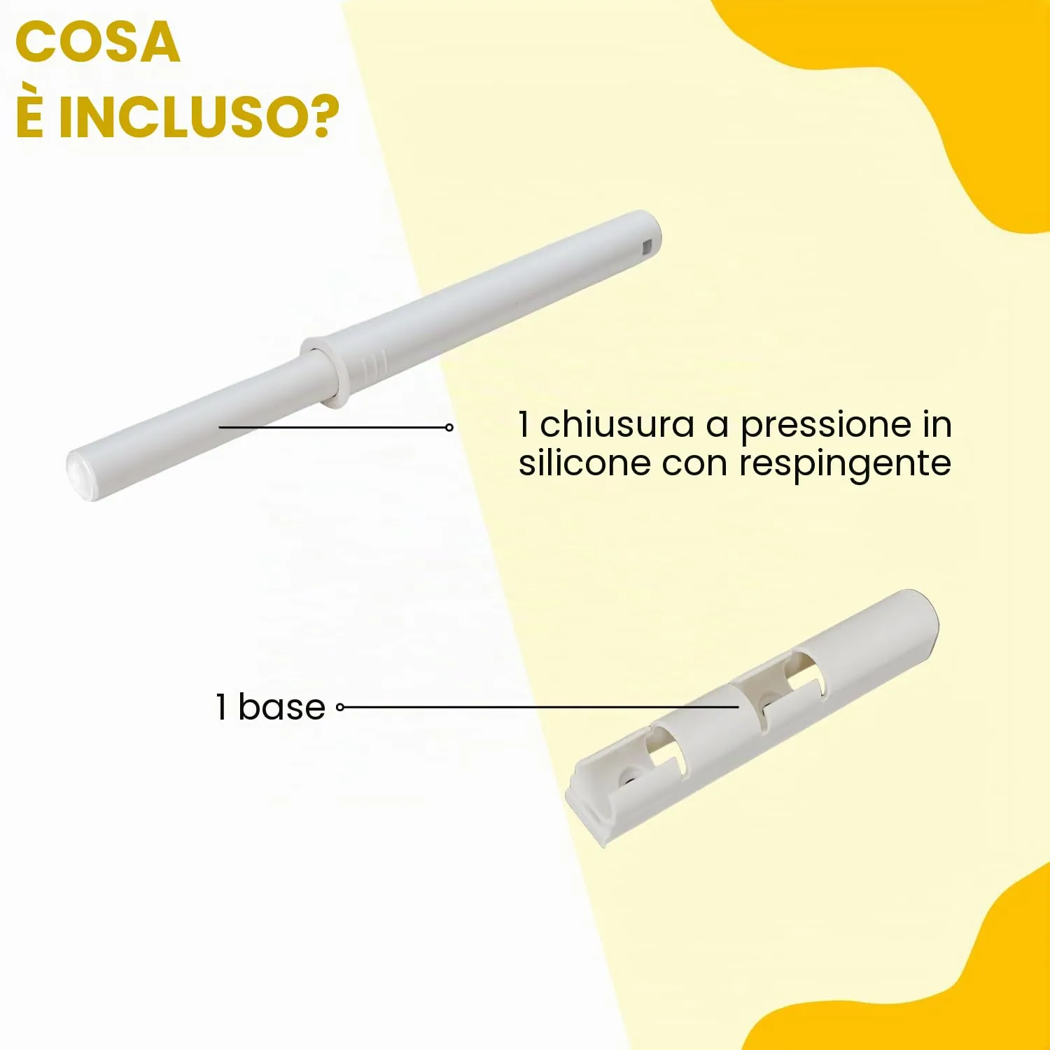 Indaux Push premi e apri grigio chiaro 75 mm 40 mm 1 pz