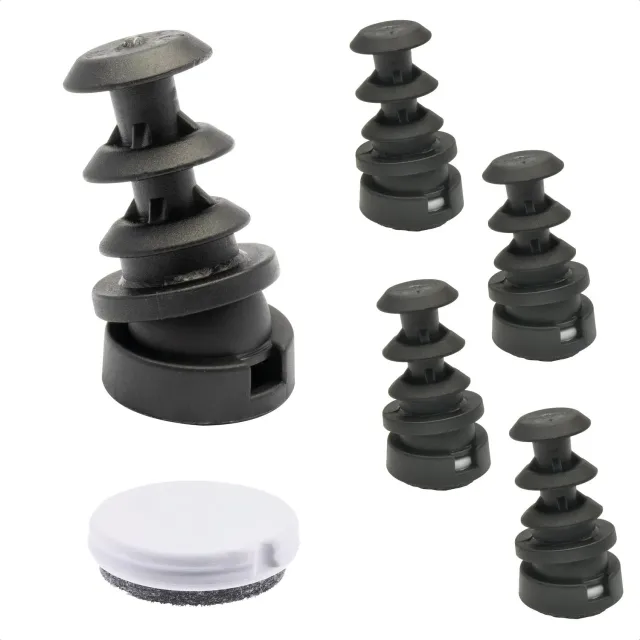 WAGNER QuickClick Inserto DUO Feltro 16/20 mm Set 4 Pezzi Lana