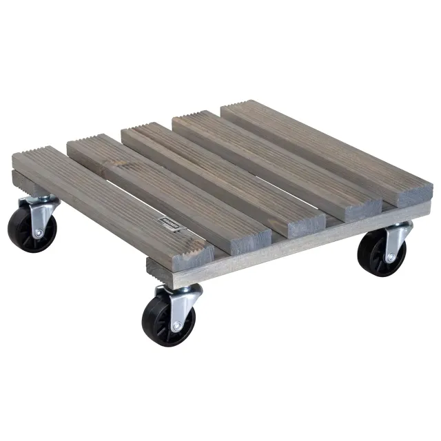 Wagner Vintage carrello piante legno 29x29 cm grigio 150 kg