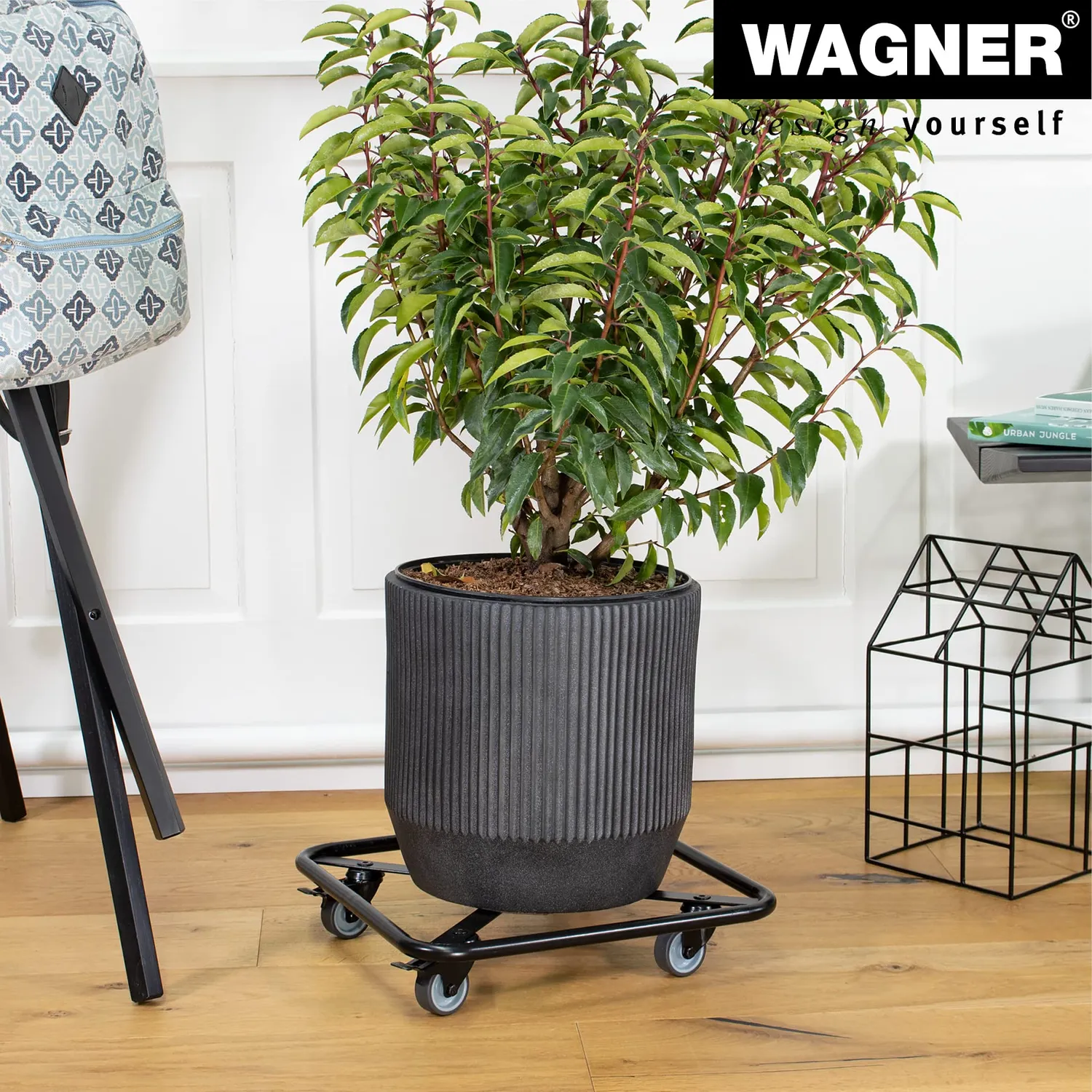 Wagner GH 7013 carrello piante quadrato 38x38 cm 150 kg
