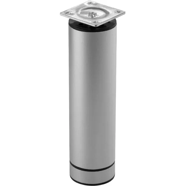 Gedotec Jaco piedino mobili argento 150 mm 1 pezzo