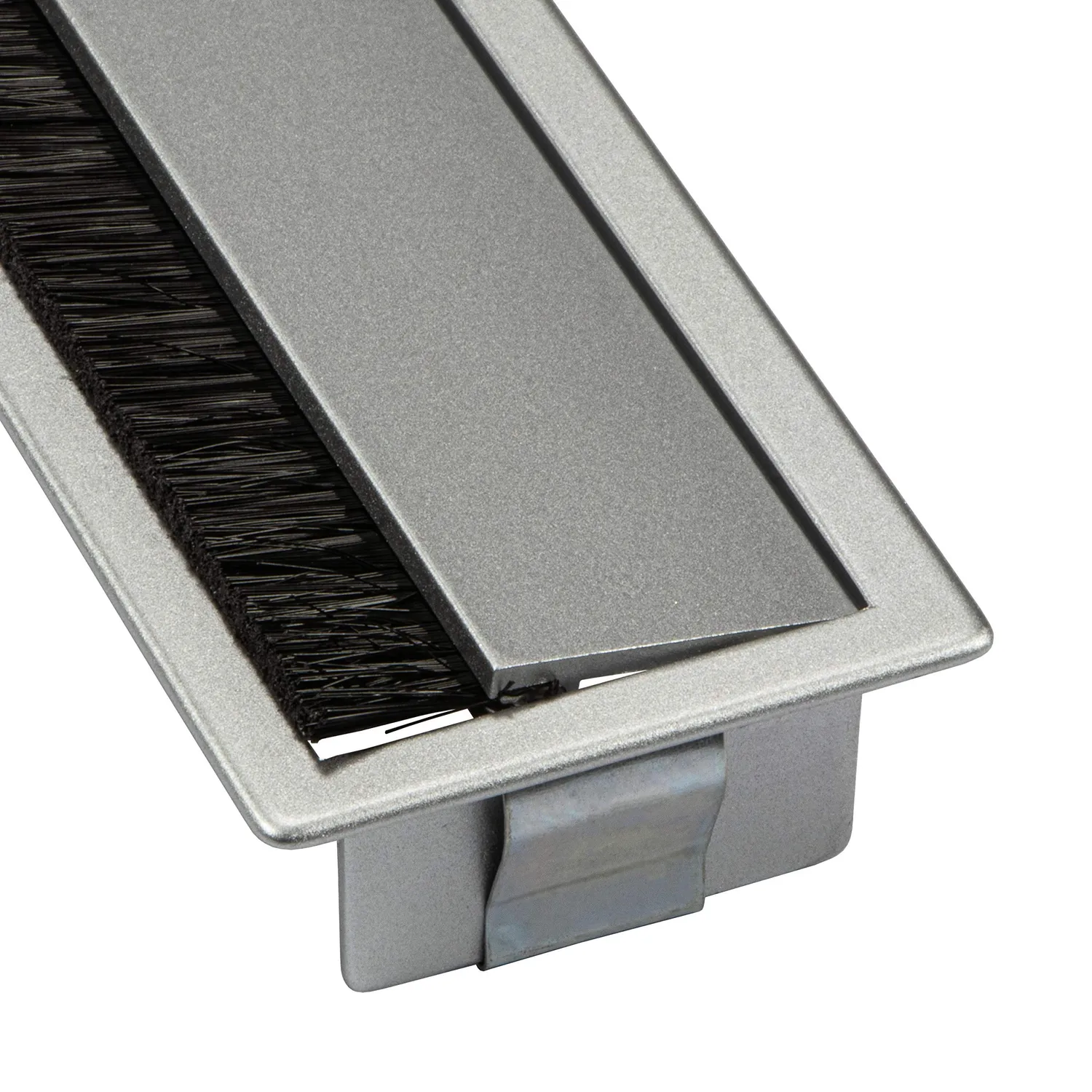 Gedotec Pro passacavo scrivania 180x46 mm alluminio 1 pezzo