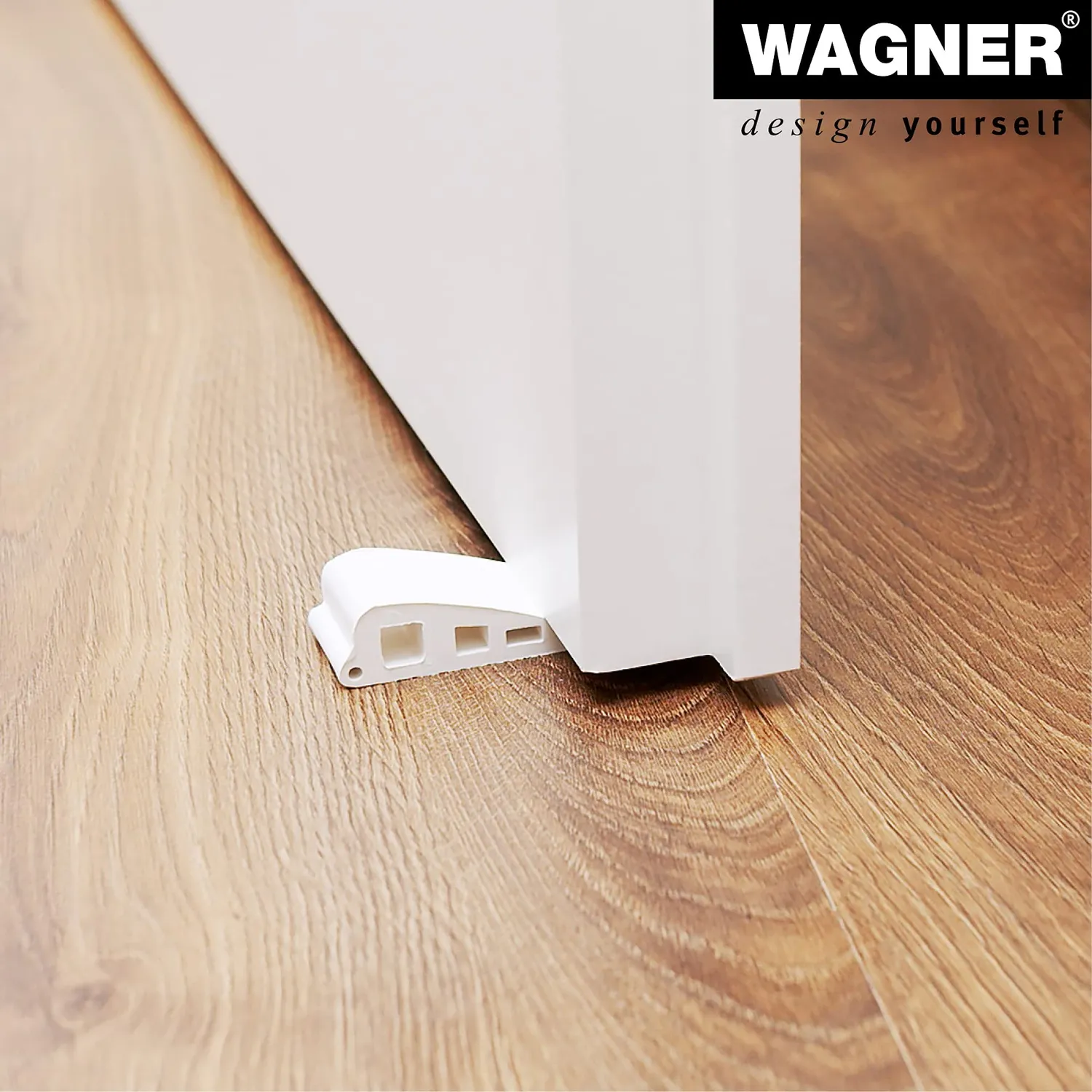 Wagner Coneo fermaporta cuneo gomma bianca 2 pezzi