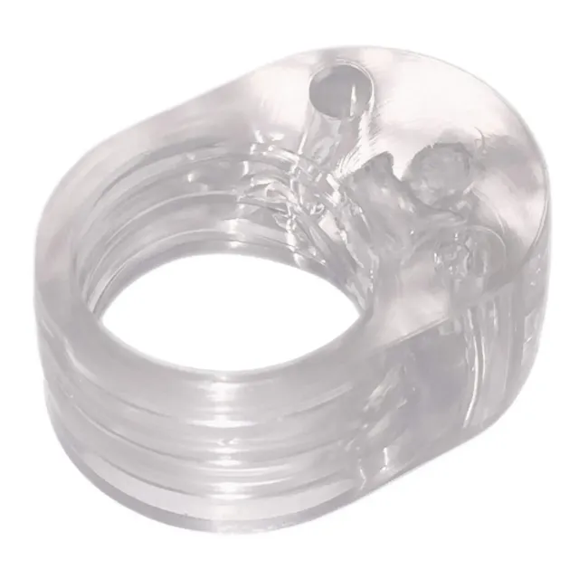 Adsamm paracolpi anello maniglia Ø 16 mm trasparente 1 pezzo PVC