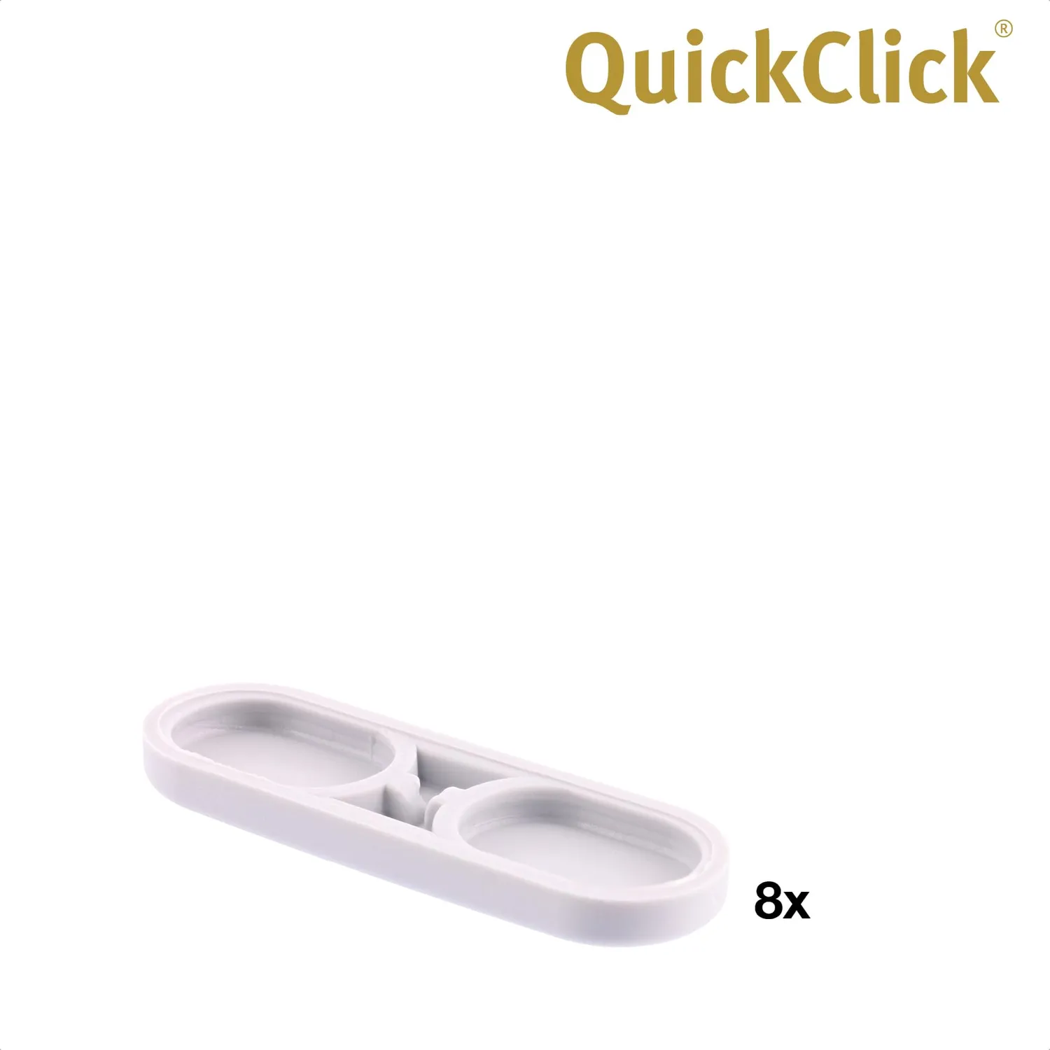 WAGNER QuickClick Tandem Pattini Ricambio 39x12 mm 8pz