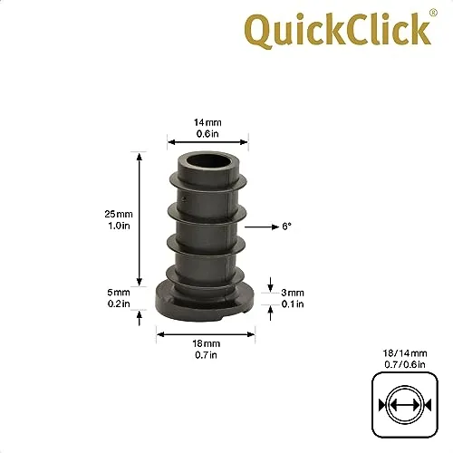 Wagner QuickClick 15786300 feltrini Smart 14/18 mm 6° 4 pz inserire