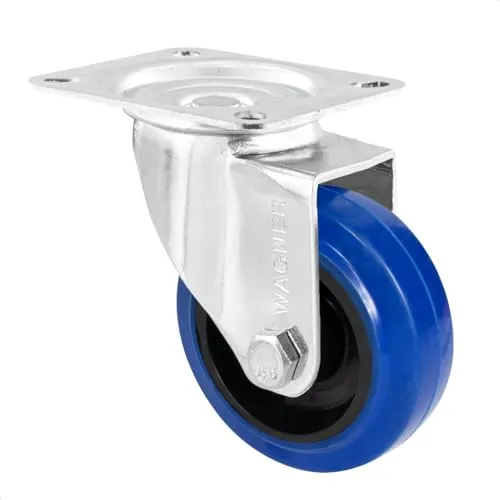 Wagner 04670001 rotella girevole morbida Ø 100 mm portata 75 kg