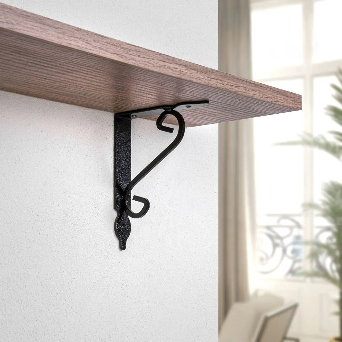 Gedotec Smithy reggimensola 140x110 mm nero 1 pezzo