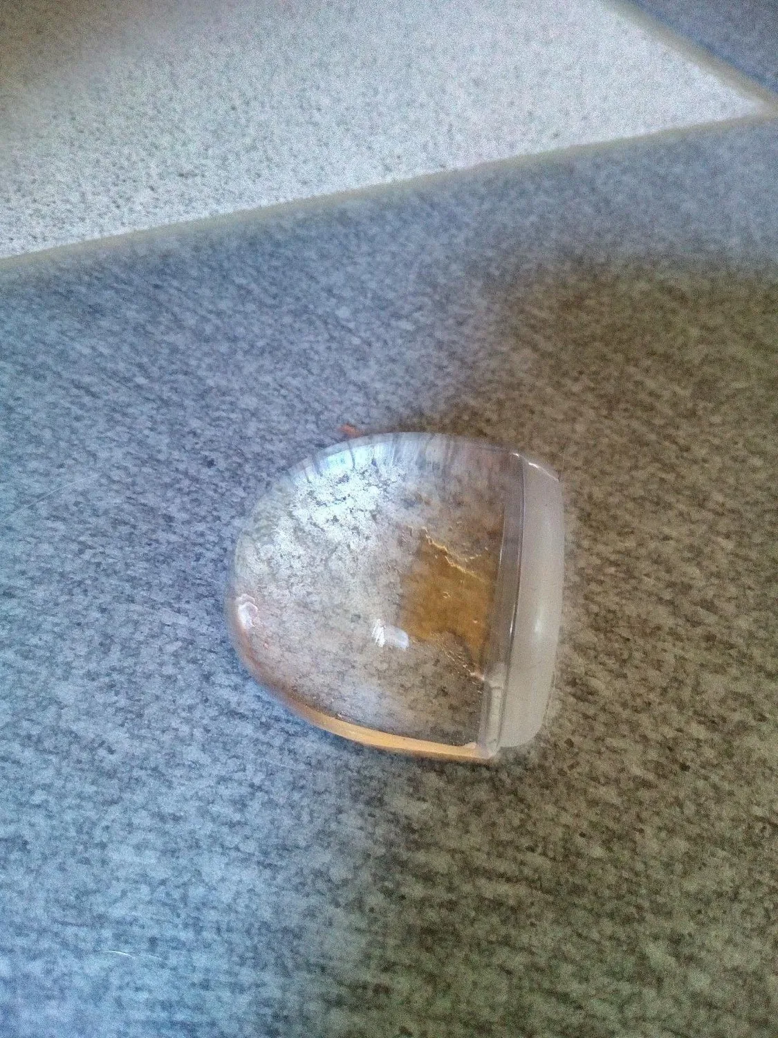 Wagner Clear fermaporta pavimento adesivo 38x34x20 mm gomma