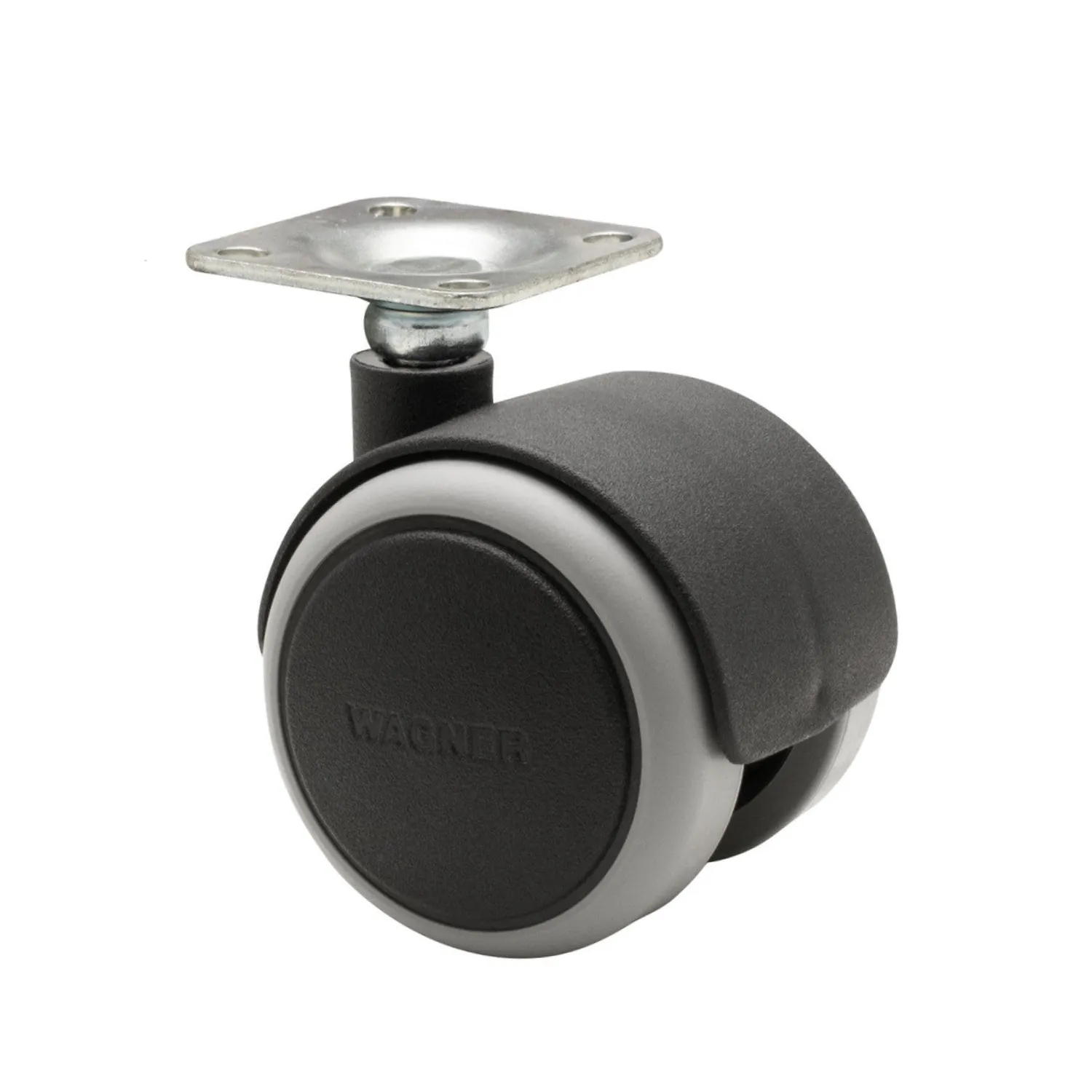 Wagner Soft ruote mobili doppie 50 mm set 4 pezzi con freni