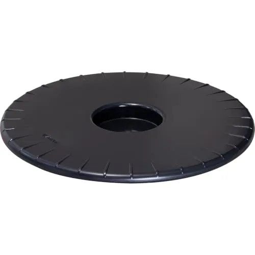 Wagner Ultraflat Sottovaso Ø30 cm Nero 100 kg