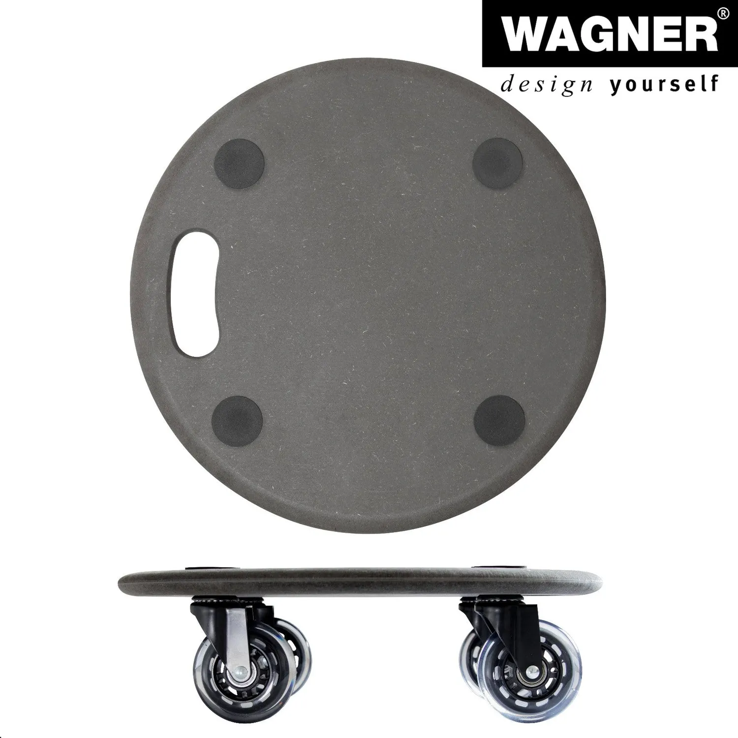 Wagner 1610 carrello trasporto rotondo Ø38 MDF 250 kg