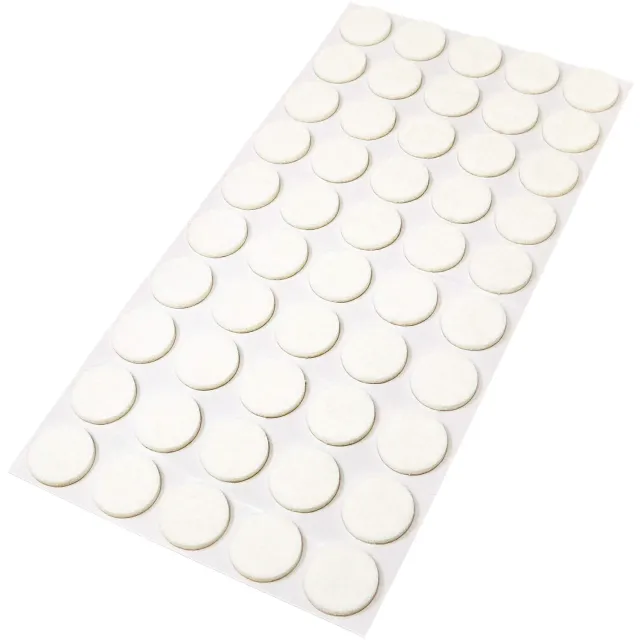 Adsamm Feltrini Autoadesivi Bianchi Ø22 mm 50 pz 3,5 mm