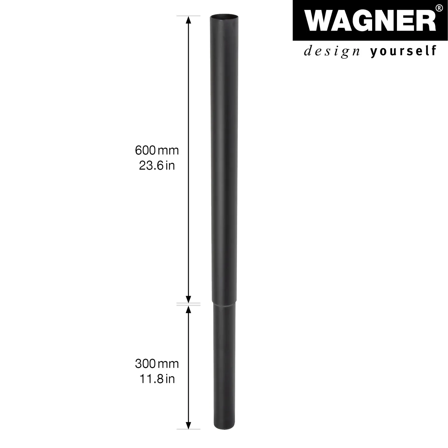 Wagner Telescope ST 1854 gamba mobile 600-900 mm nera
