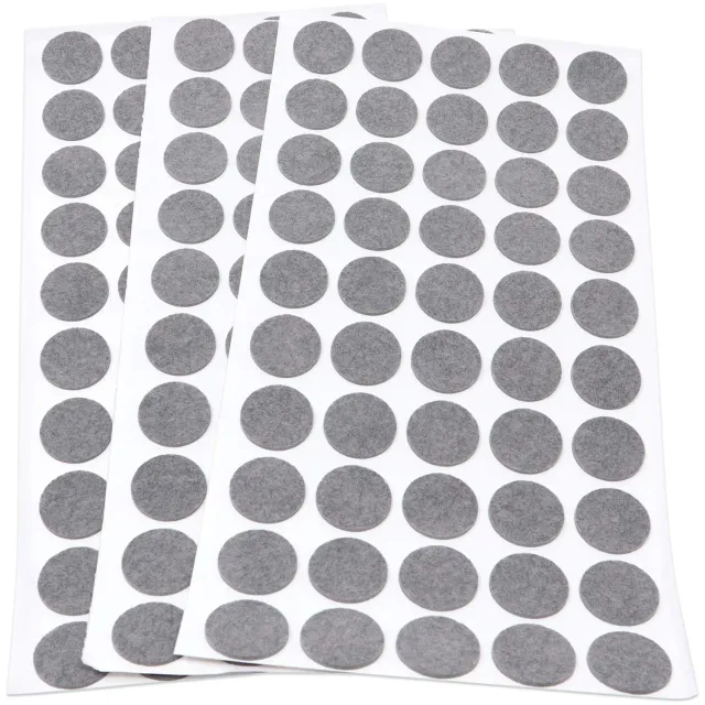 Adsamm feltrini ultrasottili Ø 20 mm grigi 150 pezzi da 1,5 mm