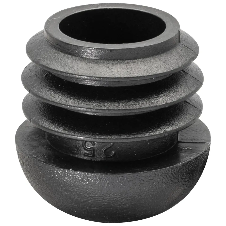 Wagner 15005499 feltrini per tubi tondi 4 pezzi Ø 23/25 mm neri