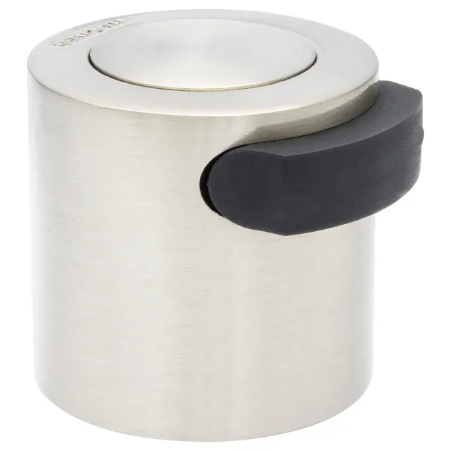 Wagner Fermaporta Pavimento Avvitare Ø 38 mm Effetto Inox