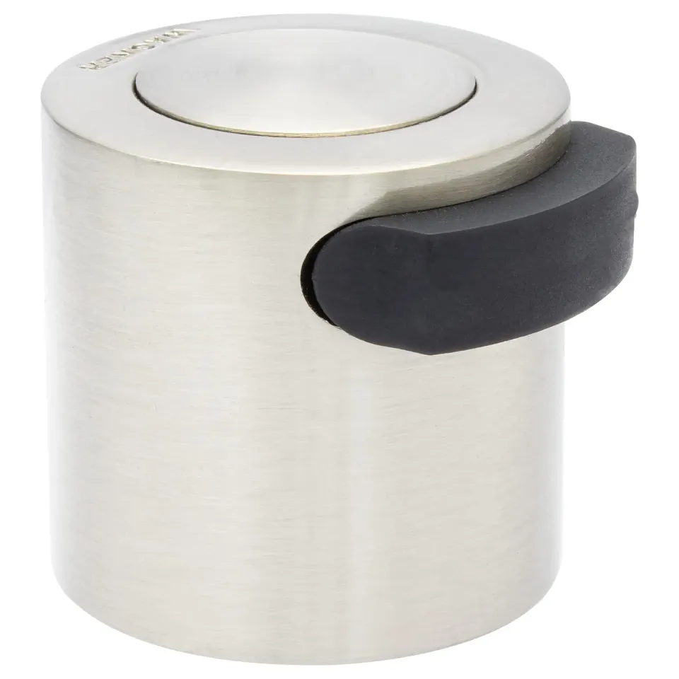Wagner Fermaporta Pavimento Avvitare Ø 38 mm Effetto Inox
