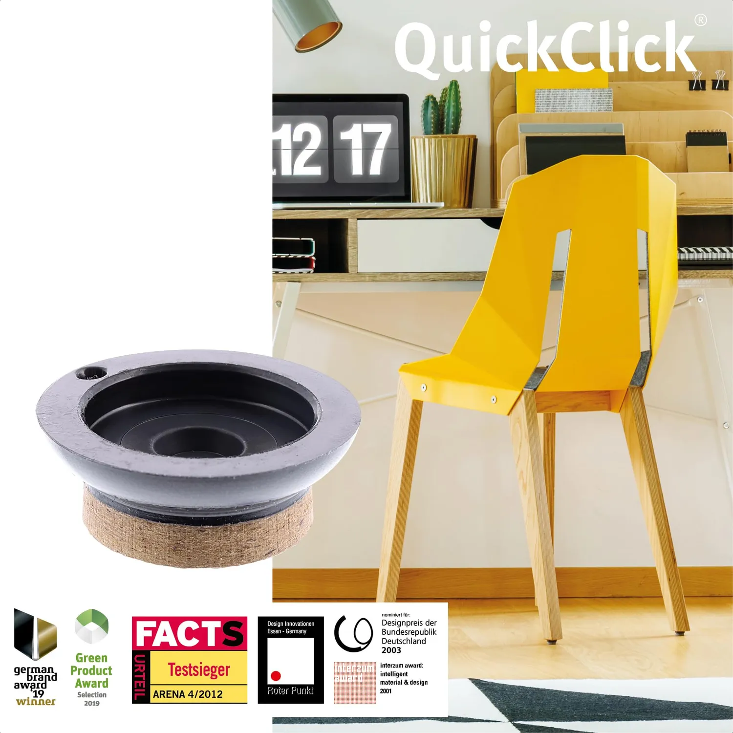 Wagner QuickClick 15784800 feltrini ricambio Ø20 mm 8 pezzi SYNO