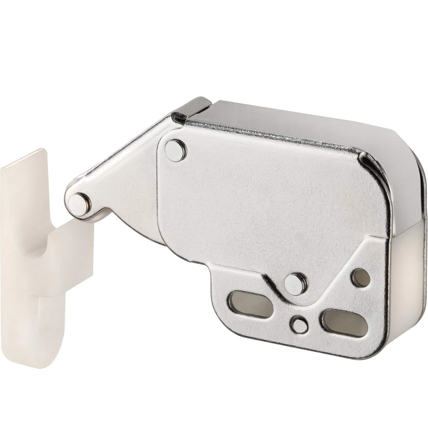 Gedotec Mini-Latch scrocco a pressione 5 pezzi nichelato