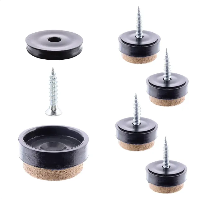 Wagner QuickClick 16791399 feltrini avvitare 17 mm 4pz cotto