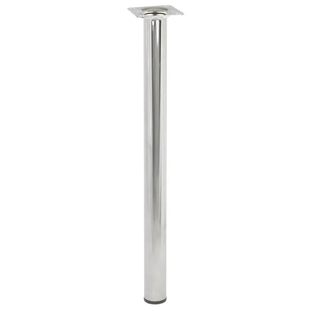 Wagner 1540 piedino per mobili acciaio cromo 400 mm