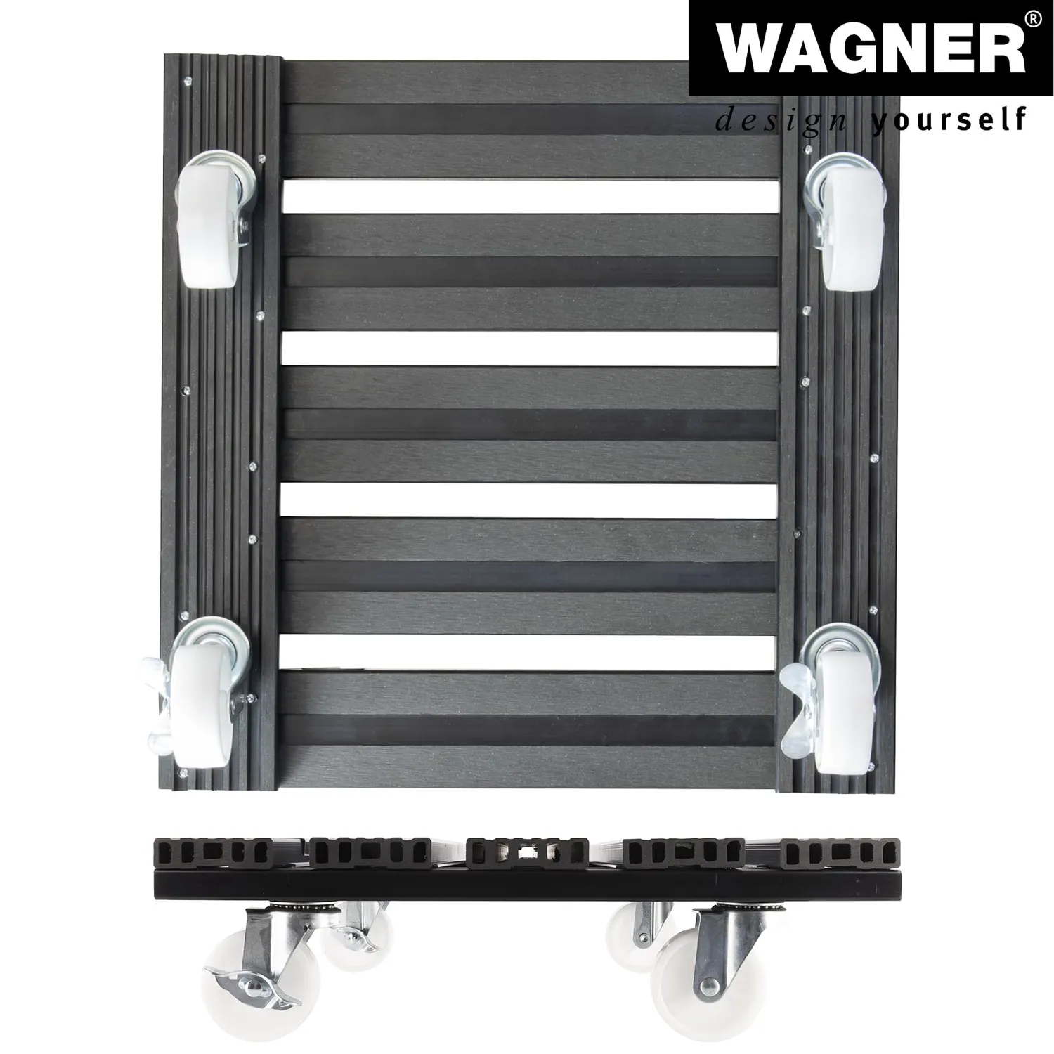 Wagner WPC 20054001 carrello piante 38,5 cm antracite esterno