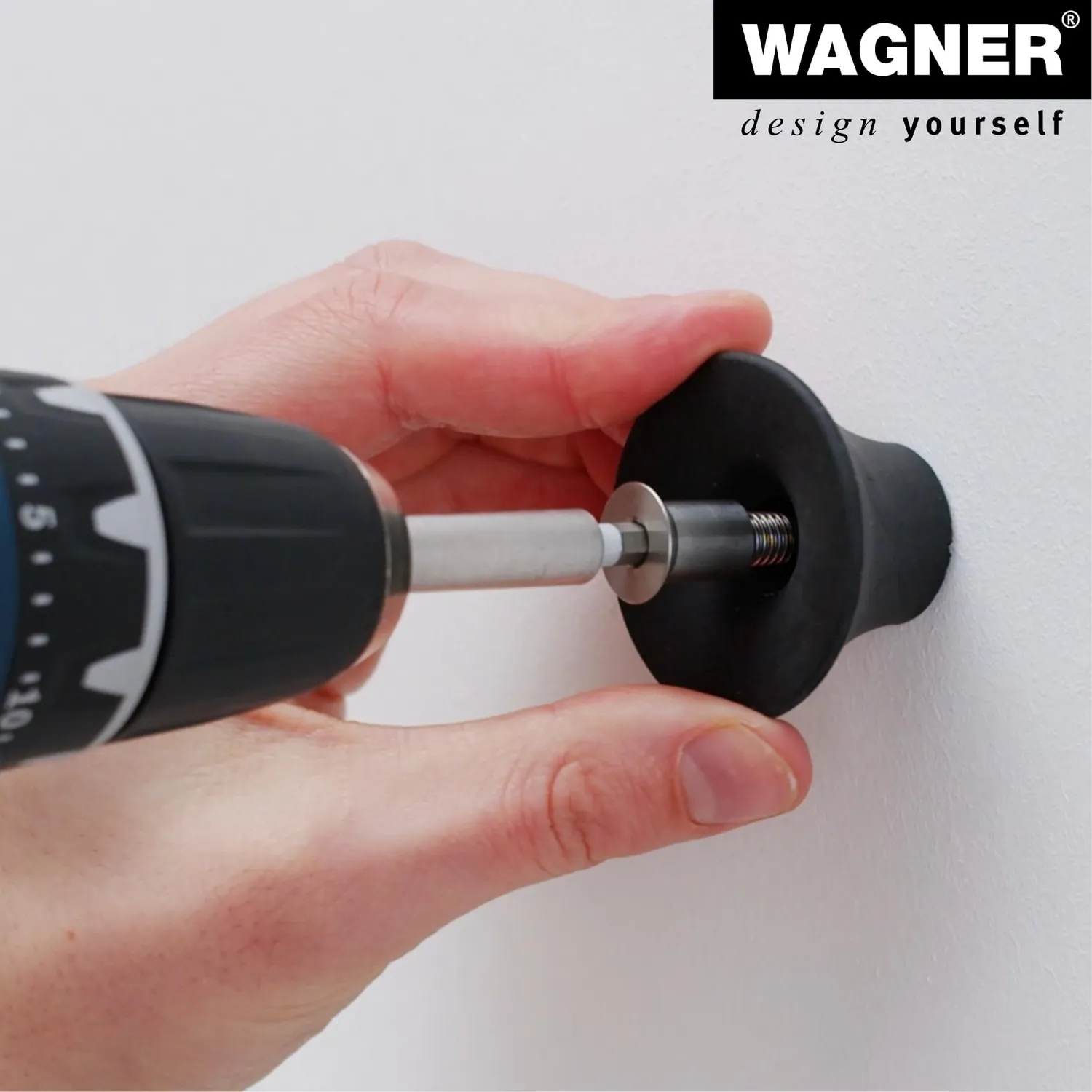 Wagner hooks4home Tulip EH 0313 gancio parete Ø 40 mm grigio chiaro