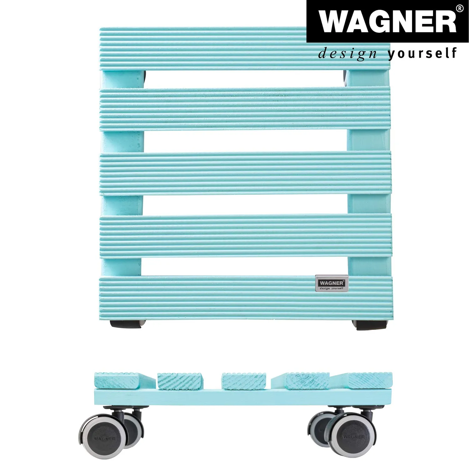 Wagner Aqua Splash carrello piante 28x28cm blu portata 100kg