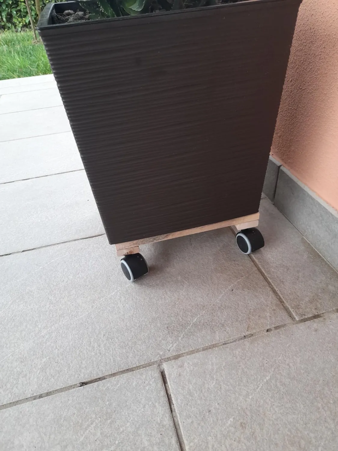 Wagner Paletti carrello piante 25x25 cm faggio morbido