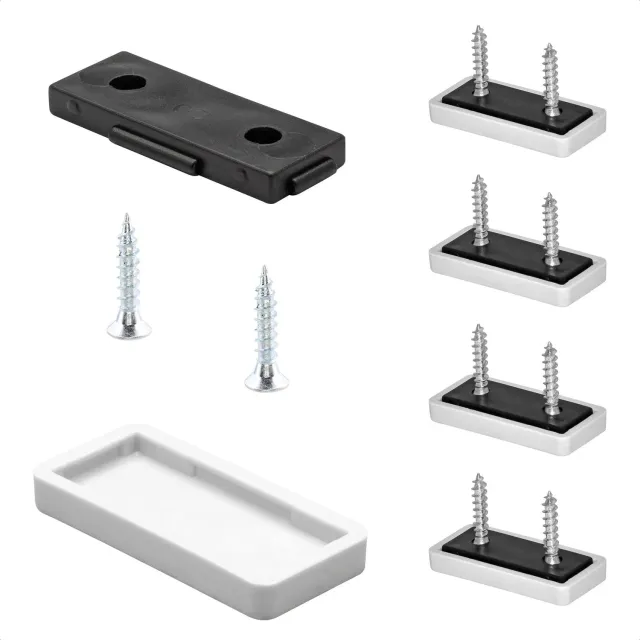 Wagner QuickClick Pattini Hyper Avvitare 32x15 mm 4 pz