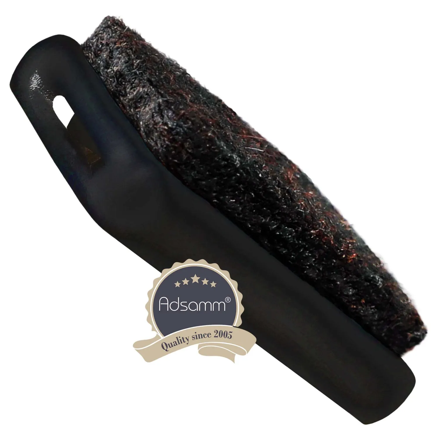 Adsamm ricambio feltro puntali a slitta nero 19x33 mm 1 pz