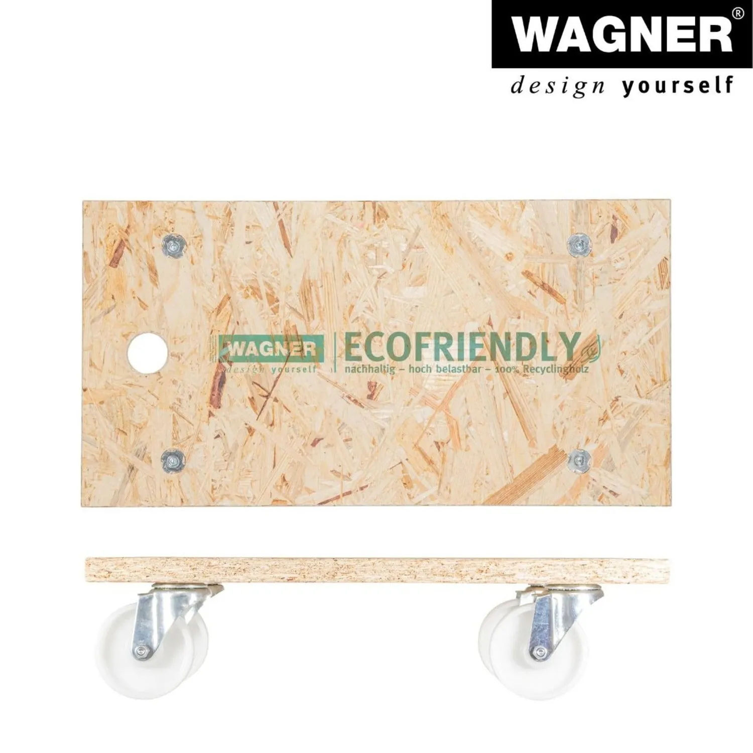 Wagner MM 1630 carrello trasporto 57,5x30 cm portata 400 kg