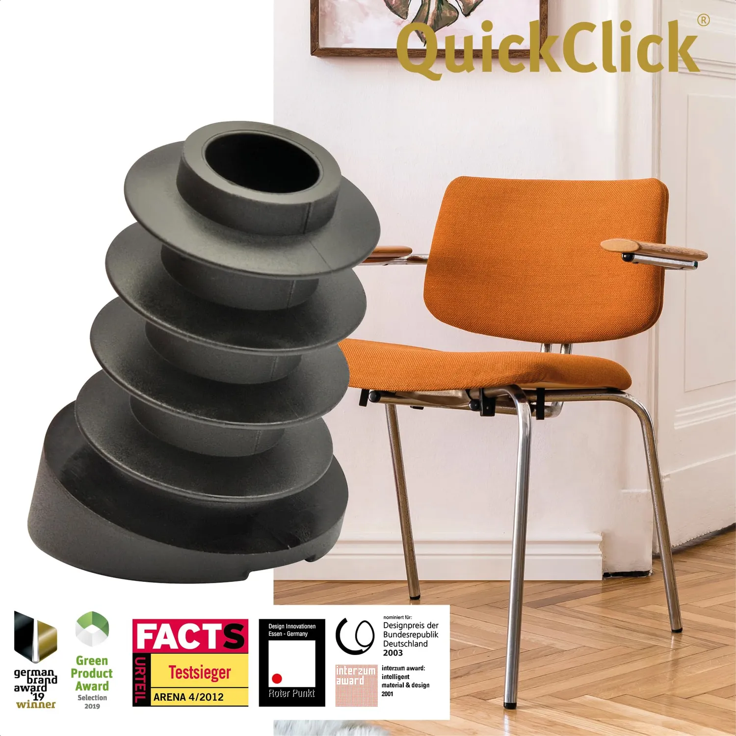 Wagner QuickClick 15787300 feltrini Smart 18/22 mm 18° 4 pz inserire