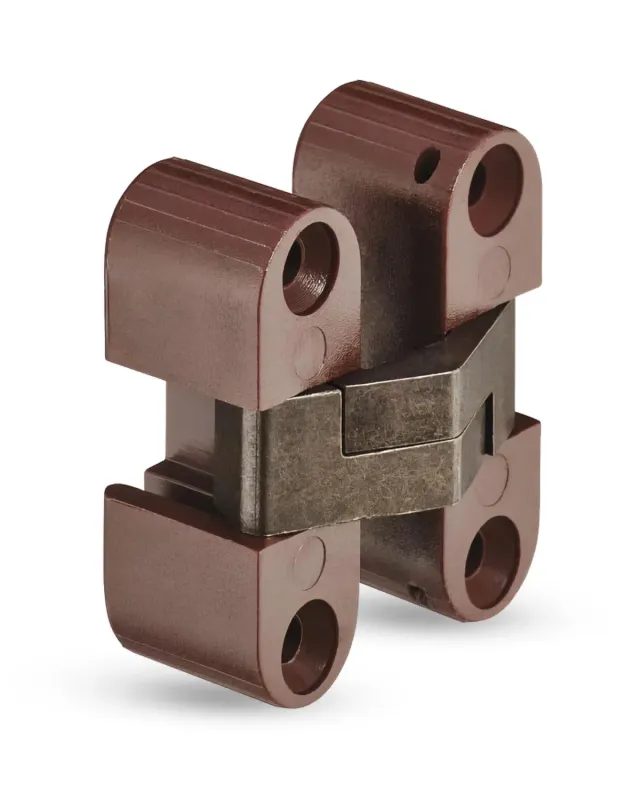 Gedotec H1964 cerniera invisibile 11x33 mm marrone
