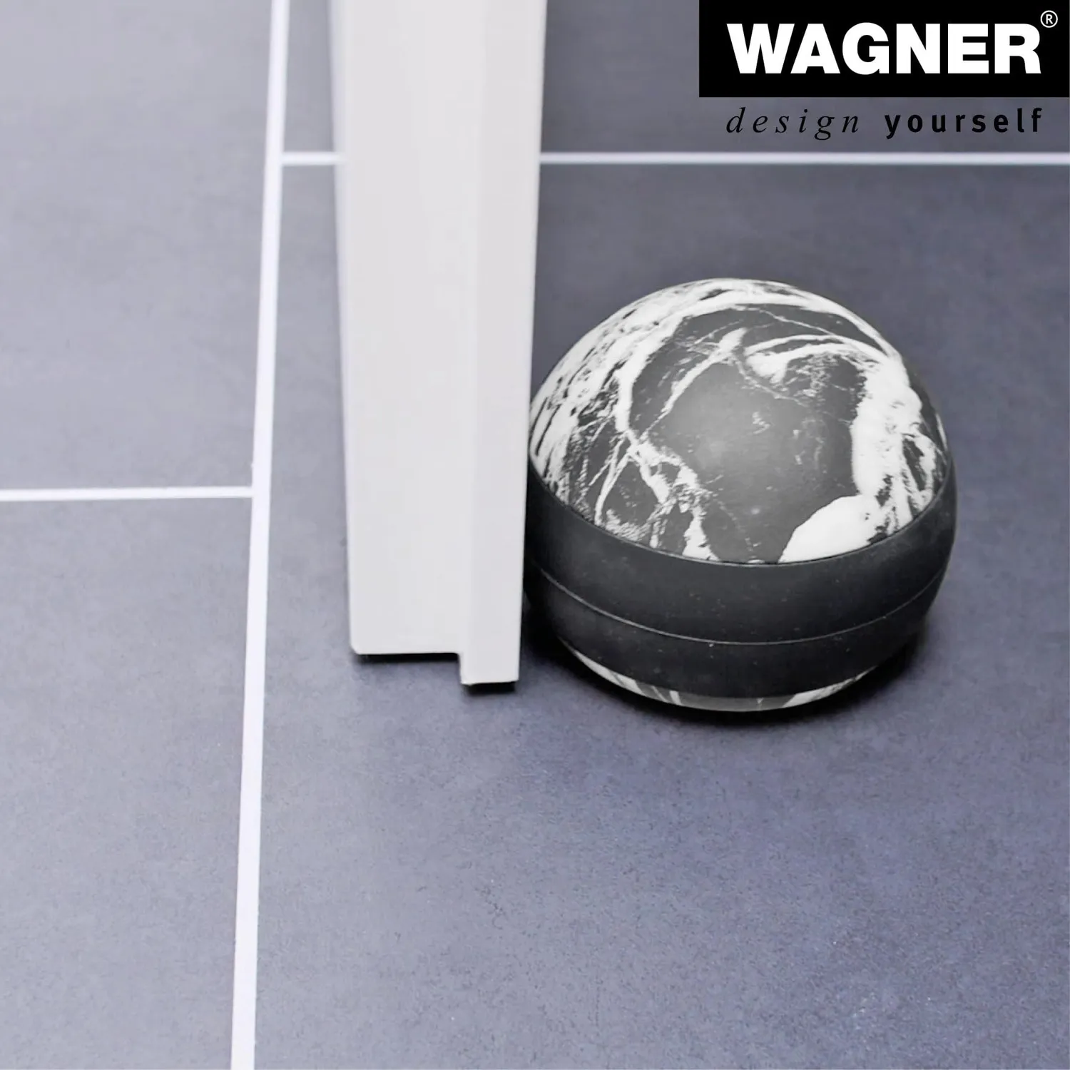 Wagner Marmo Rotondo 15519801 fermaporta cemento Ø110 mm